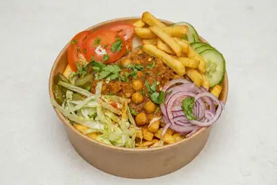 Spicy Masala Chick Peas Fries