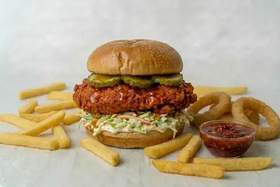 Nashville Hot Chicken Burger